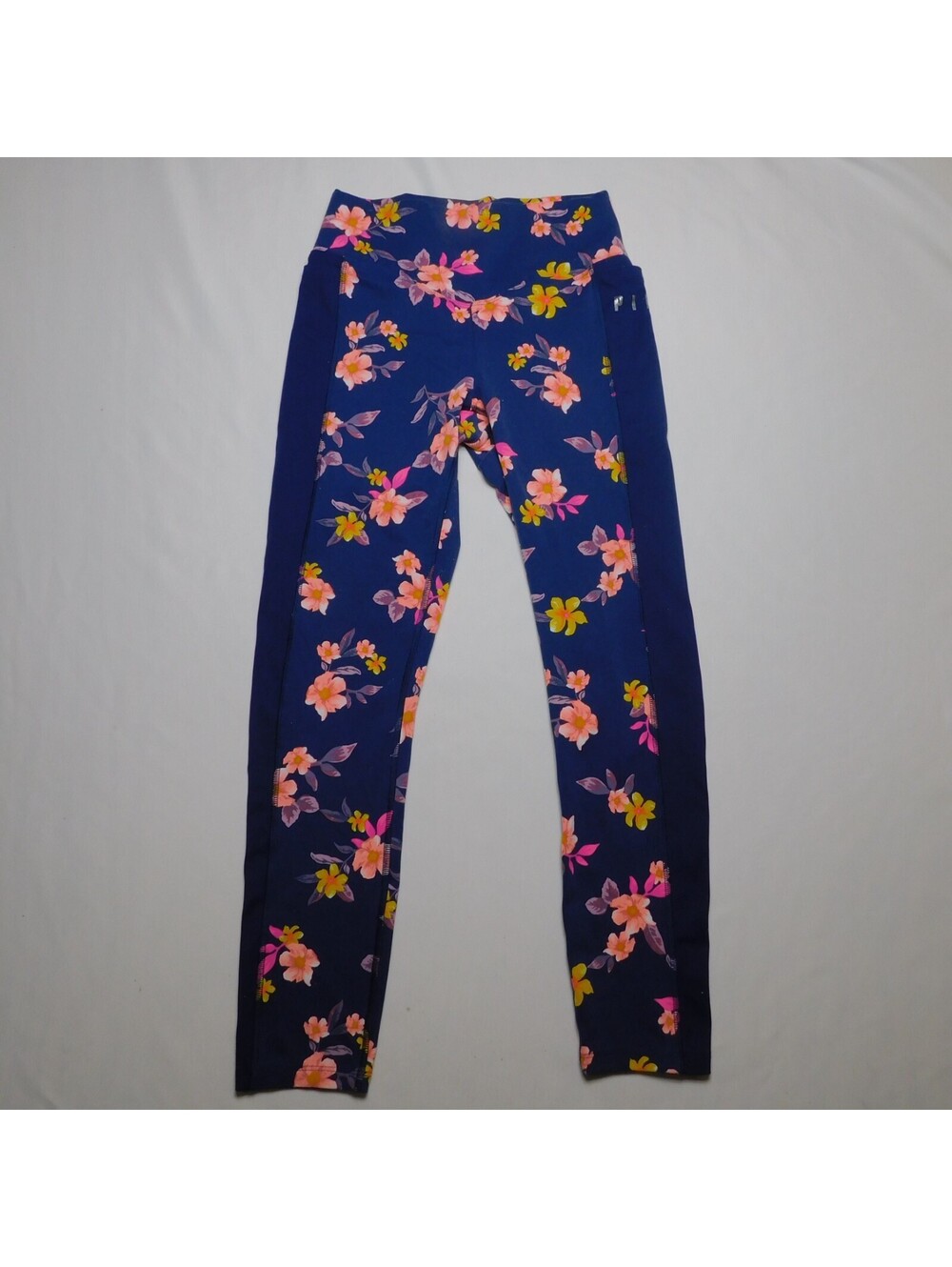 Victoria's Secret Pink Ultimate Leggings Floral Navy  Size  Small